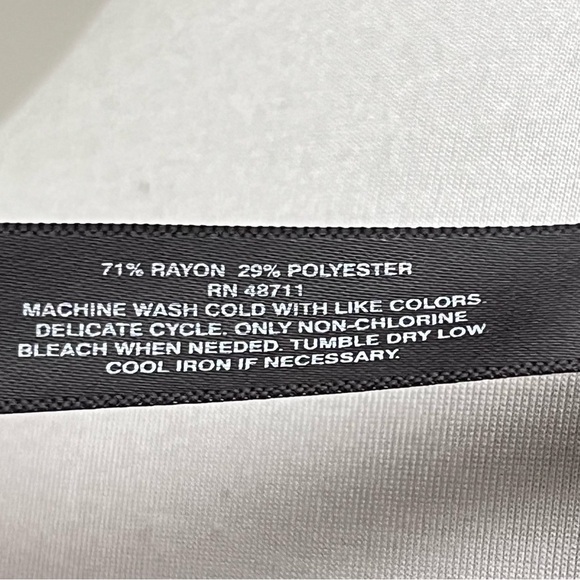 Massini Brown Surplice Plunge Wrap Long Sleeve Knit Sweater Large - Picture 8 of 8